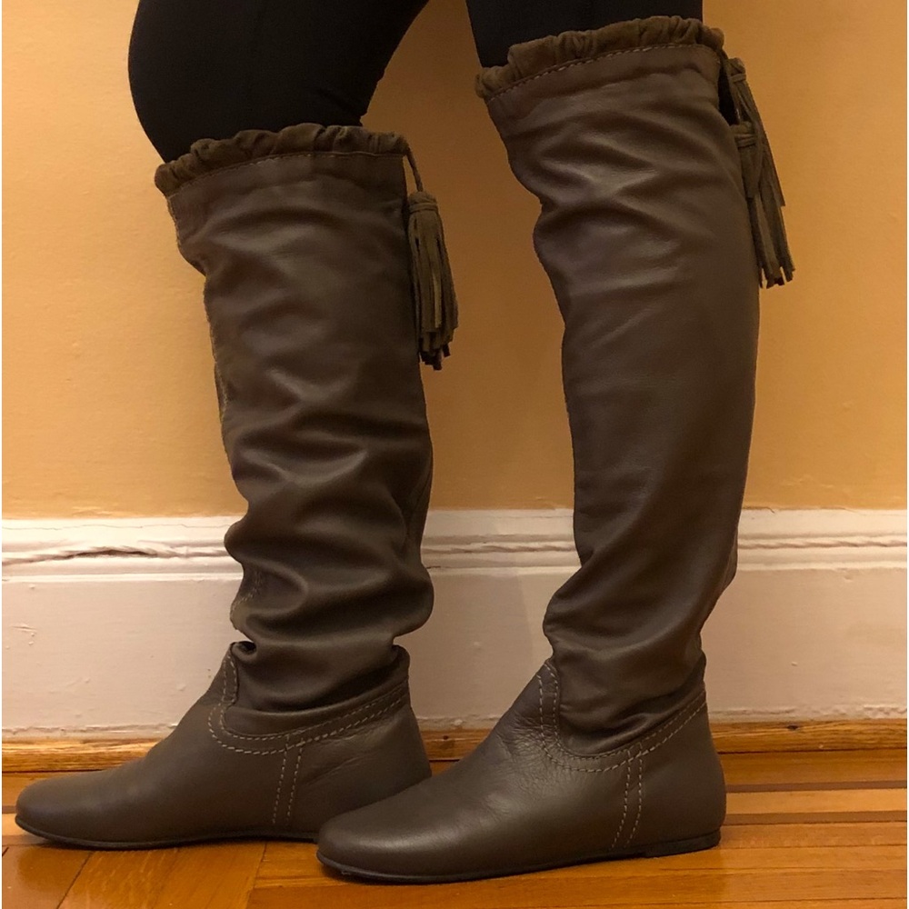 🔥🔥🔥❣️Italian boots with tassels super soft leather